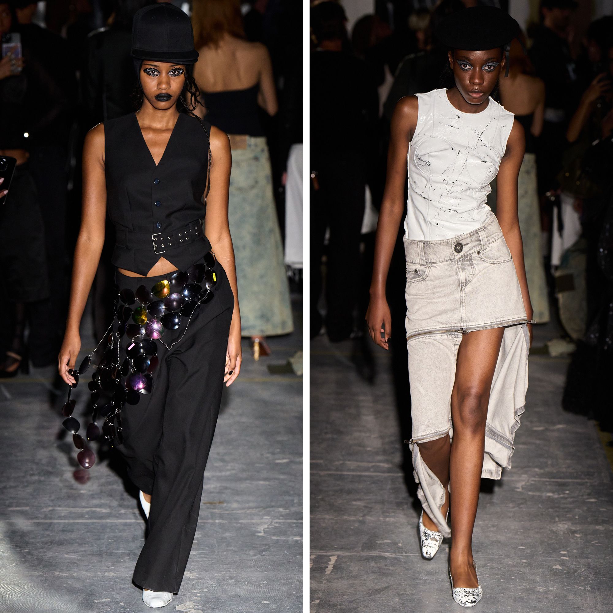 At Paris Fashion Week, it's a '60s 'Youthquake' at Dior and an '80s-era  strong shoulder at Saint Laurent - Los Angeles Times