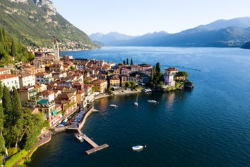 varenna lago di como, italia