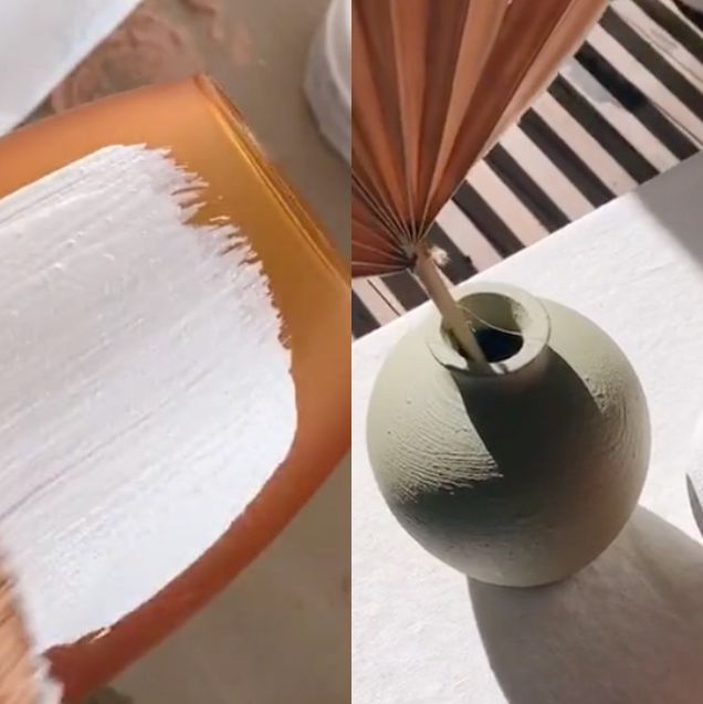 This Trick Will Make Your Glass Vases Look Like Ceramic Pieces