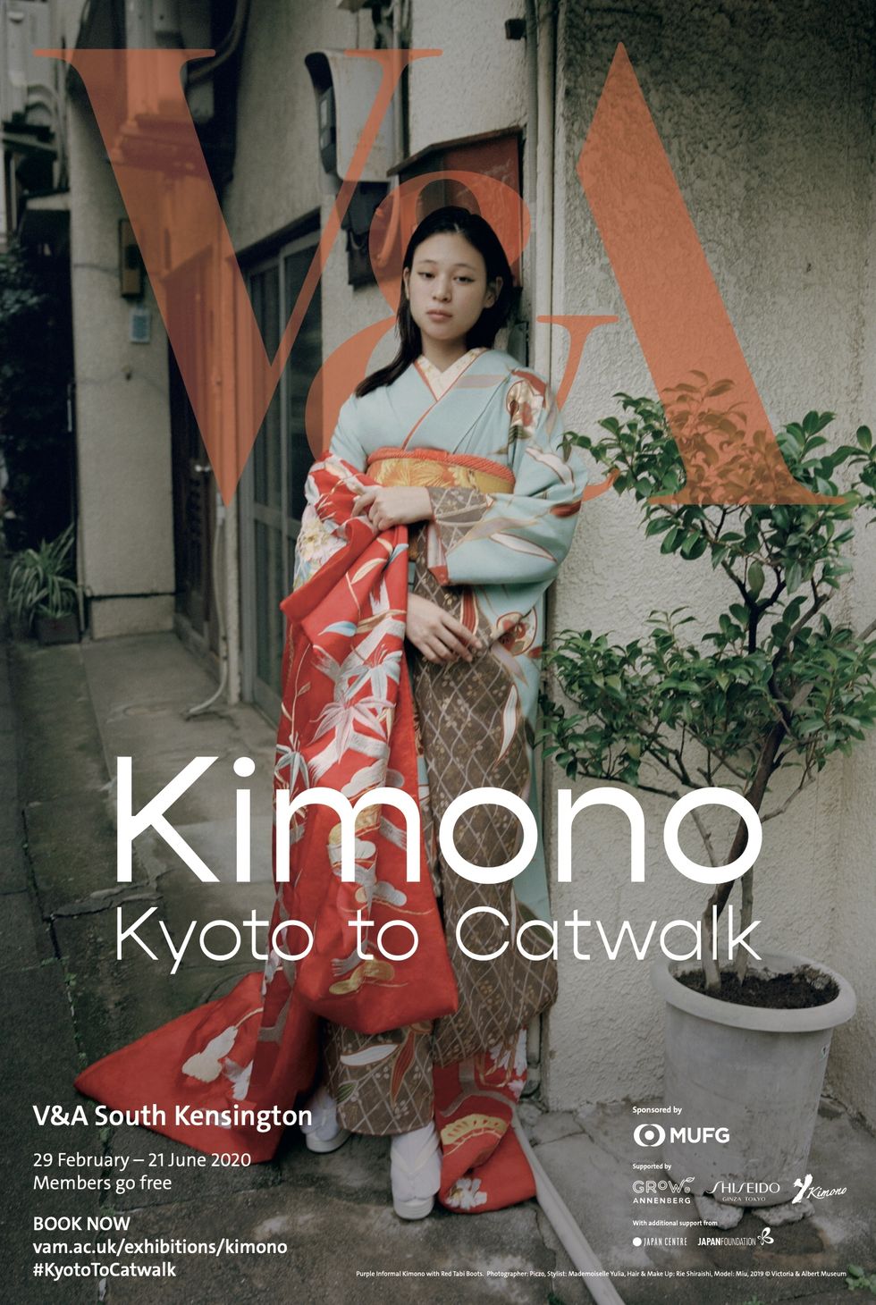Poster, Advertising, Costume, Kimono, Peach, Photography, 