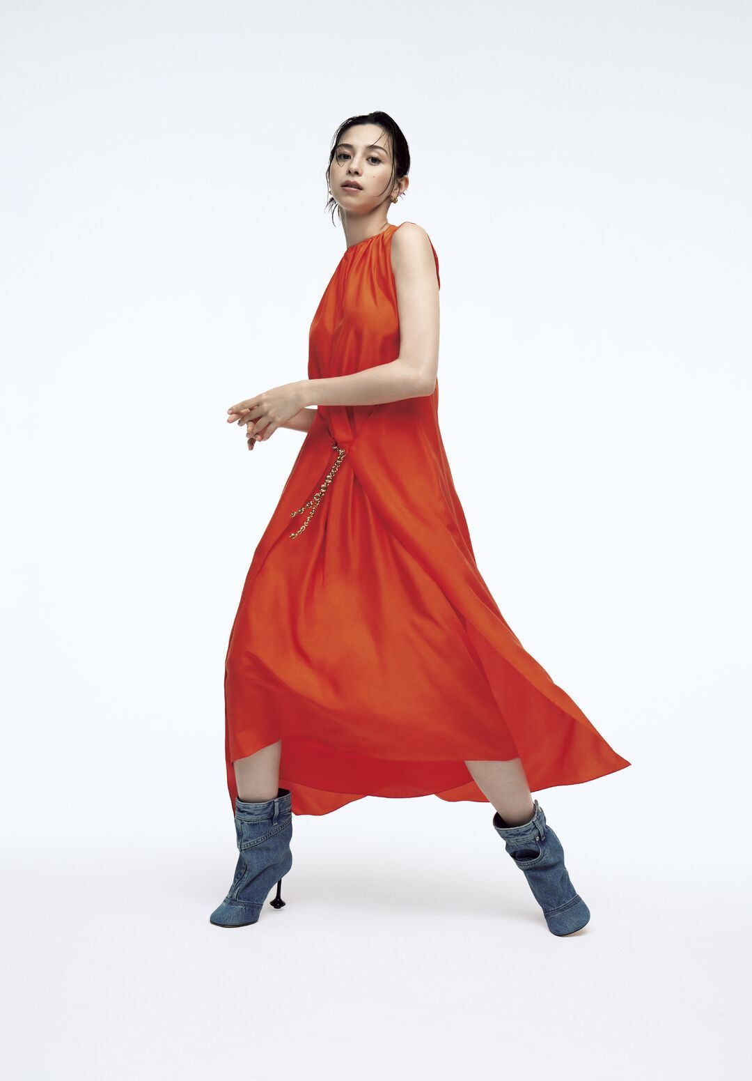 中条あやみさん着用【LOEWE】ラウンドソフトベルト☆2color vc2507-tlow-02-01-3-1200-0-72-