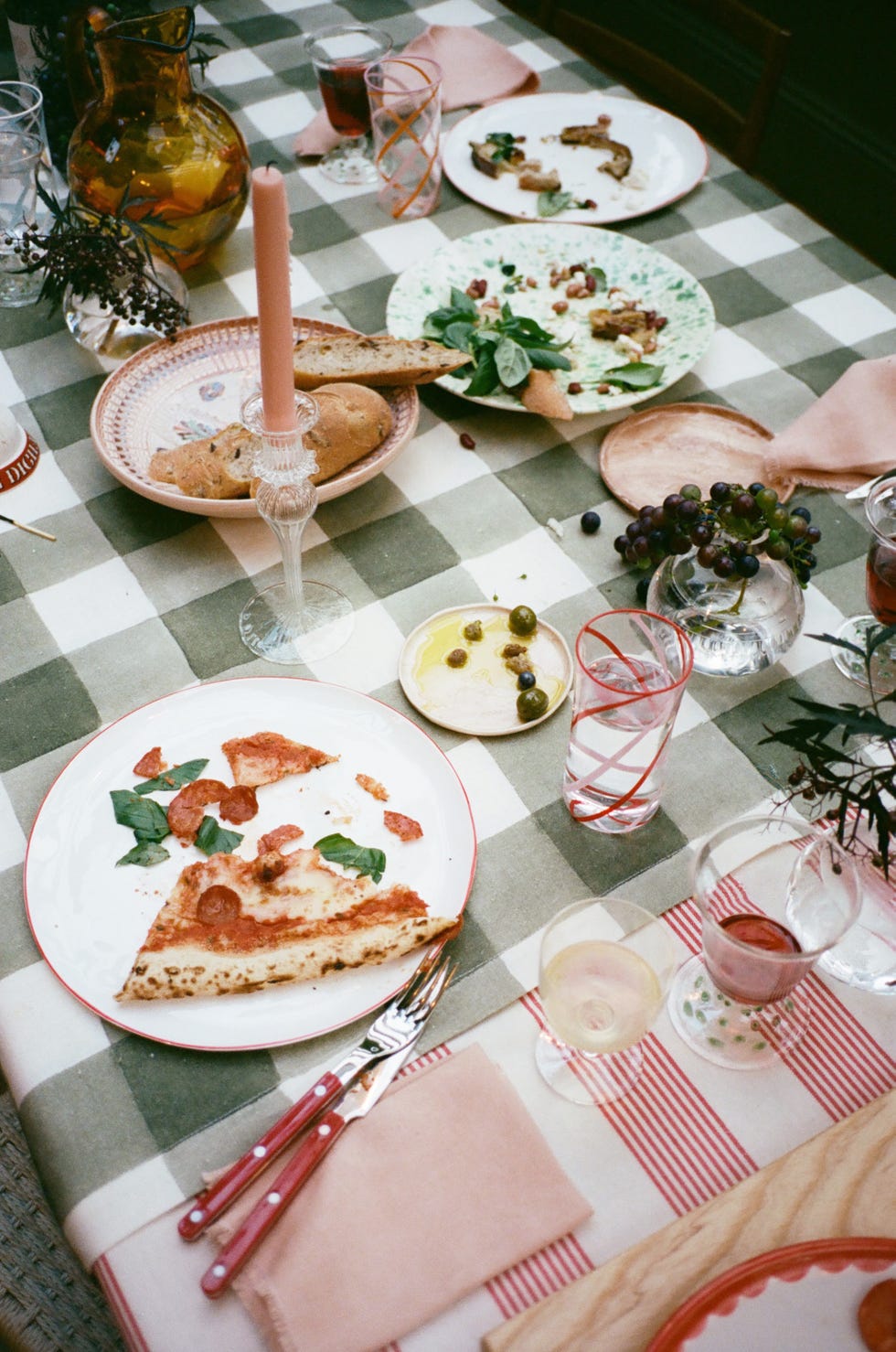 christmas tablecloths by late afternoon and ved cooks, glassette