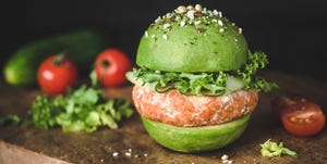 avocado burger