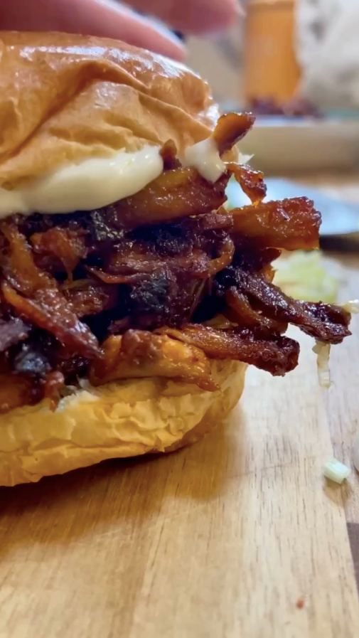 preview for Vegan BBQ Pulled Mushrooms
