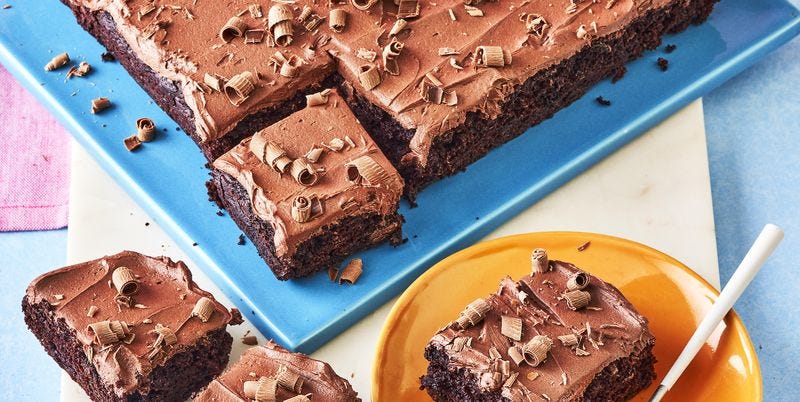 chocolate courgette cake