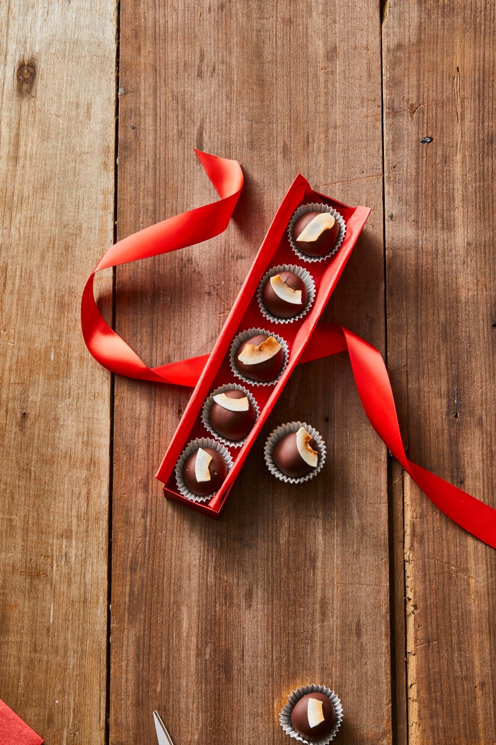 christmas candy  vegan chocolate truffles