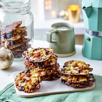 vegan chocolate florentines