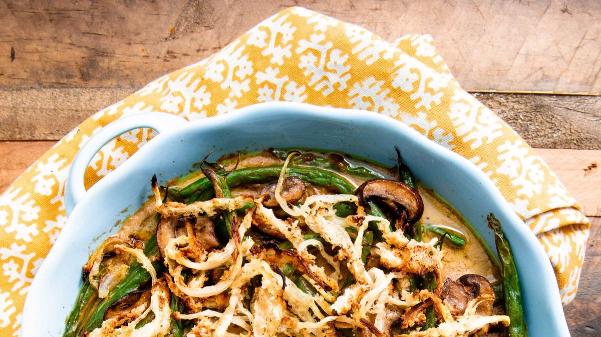 preview for Vegan Green Bean Casserole Is Here To Save The Holidays