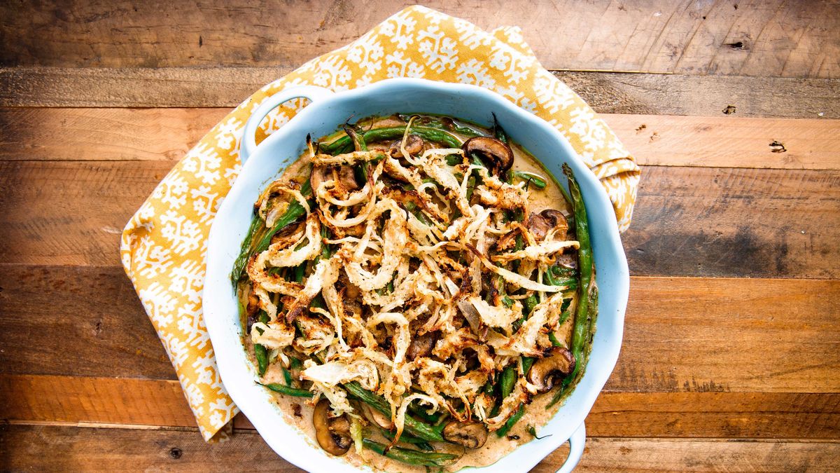 preview for Vegan Green Bean Casserole Is Here To Save The Holidays