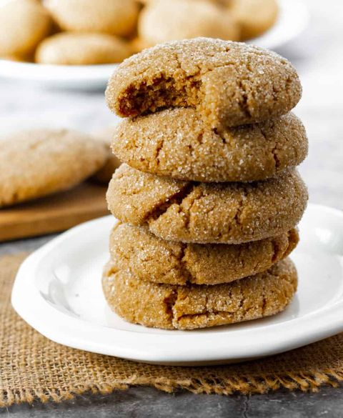 stack of sugary cookies