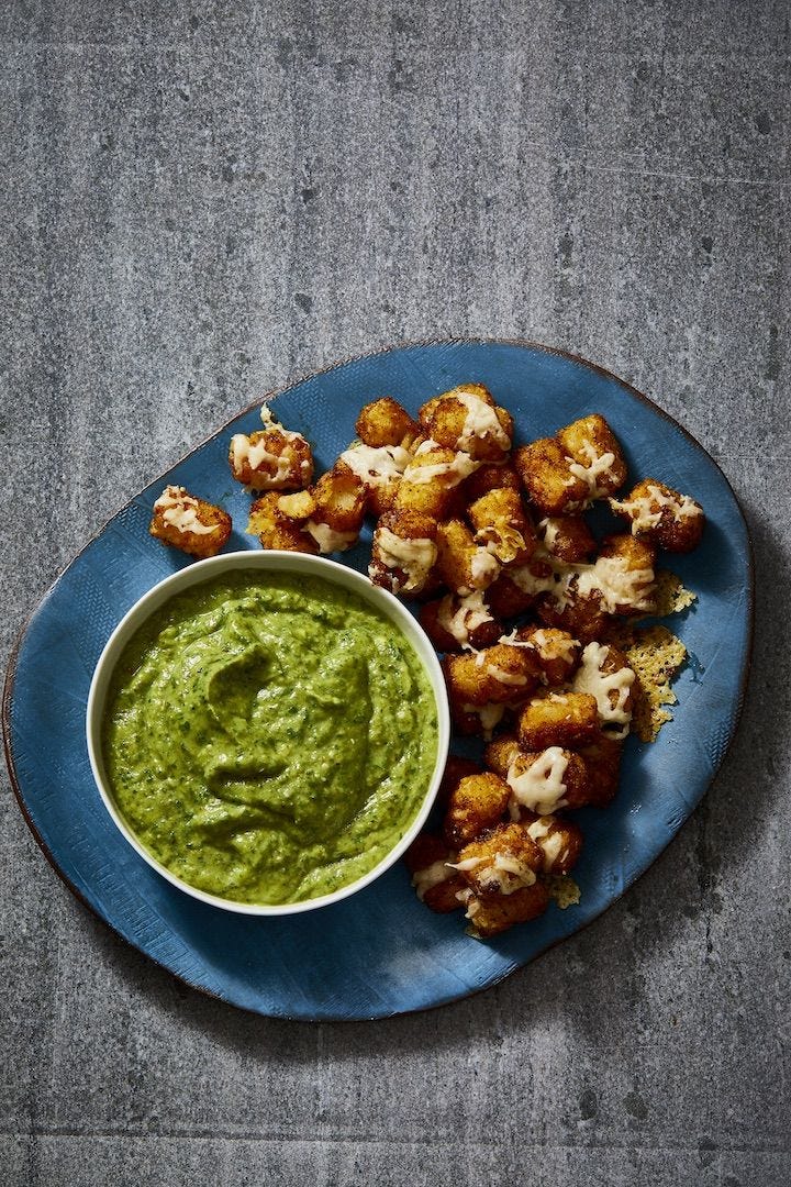 vegan super bowl recipes  vegan avocado dip with totchos