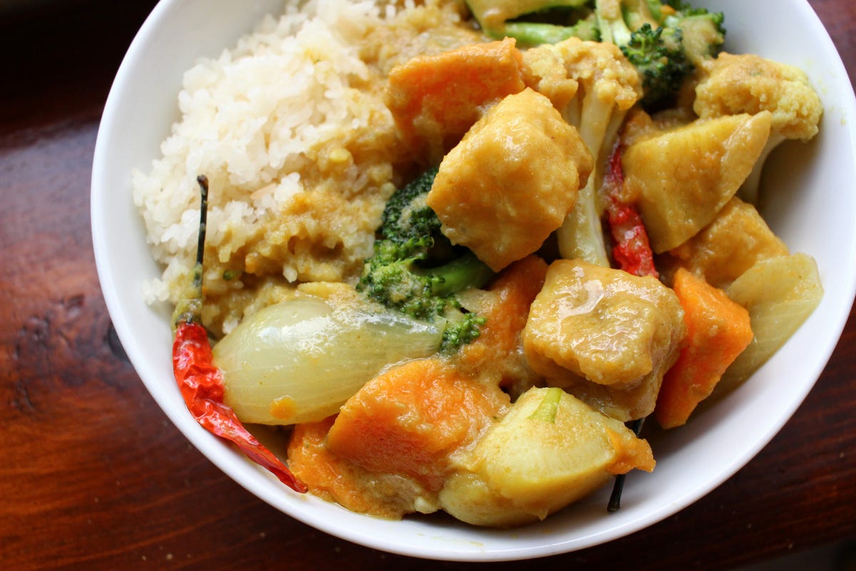 preview for Vegan Sweet Potato Curry Has A Little Something For Everyone