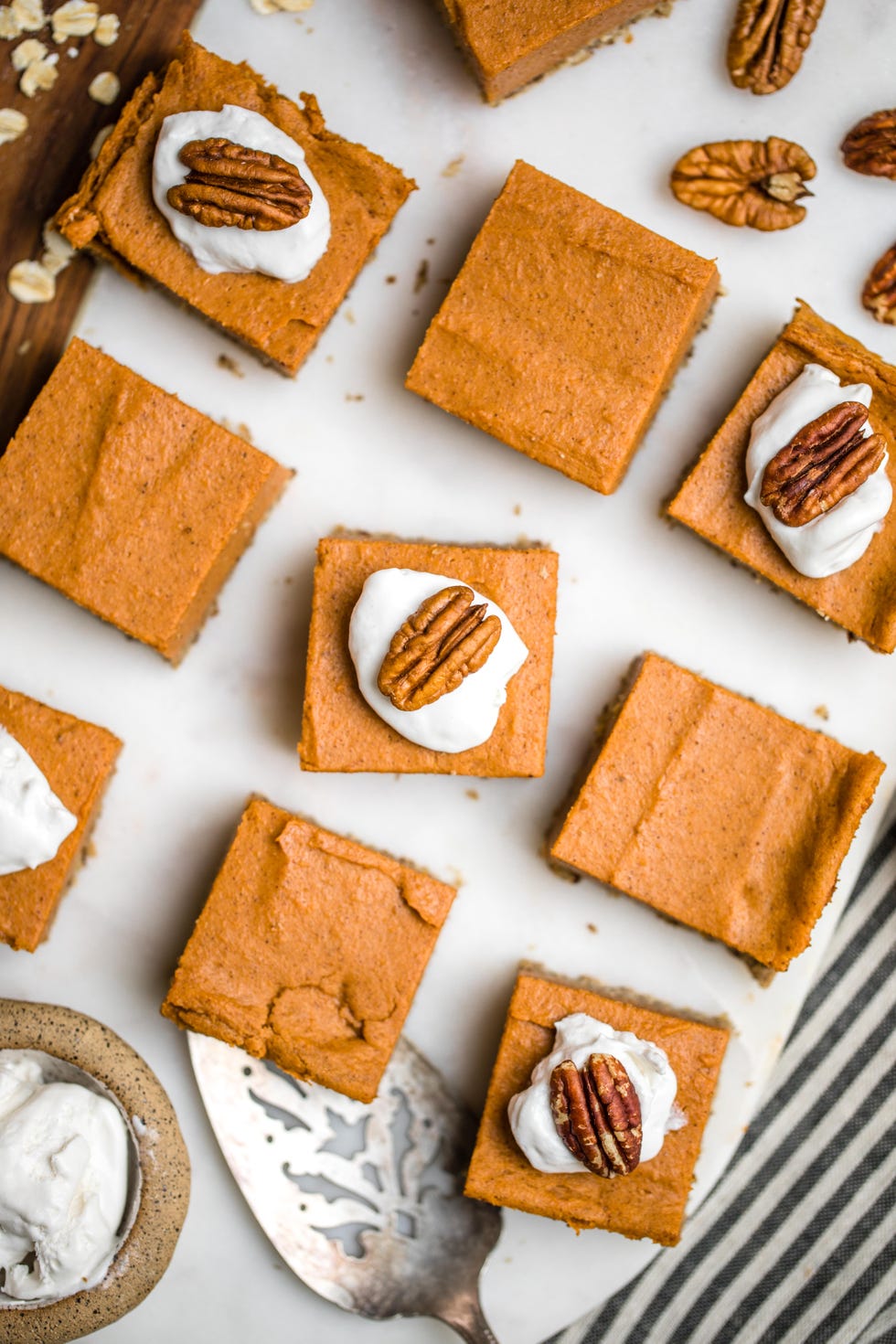 vegan thanksgiving desserts   sweet potato pie bars