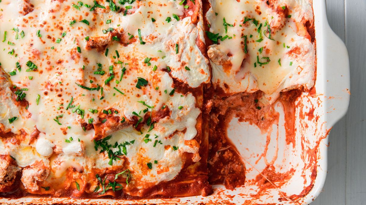 preview for Get Ready To Indulge With Vegetarian Lasagna