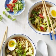 Quick Miso Ramen with Poached Eggs quick miso ramen with poached eggs