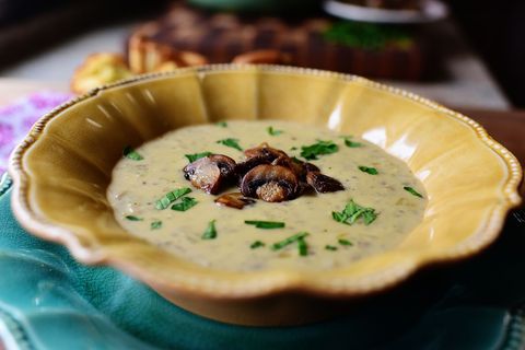 vegetable soup recipes creamy mushroom soup