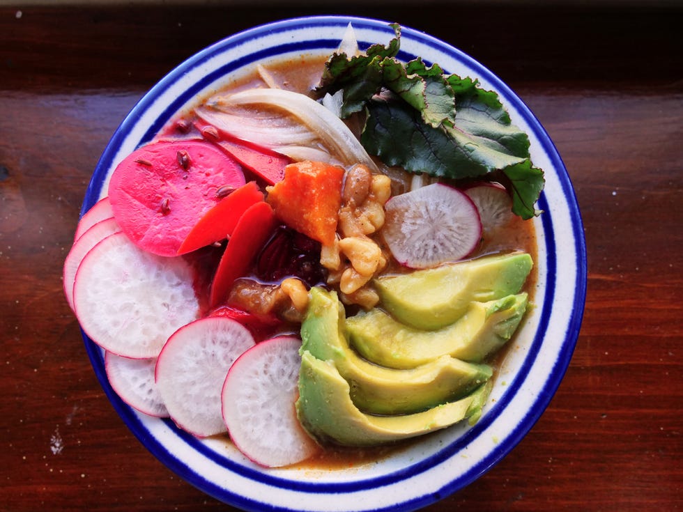 vegetarian pozole