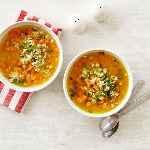 vegetarian-recipes-bitternut-and-white-bean-soup vegetarian recipes bitternut and white bean soup