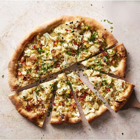 vegetarian-recipes-roasted-cauliflower-and-red-chile-pizza vegetarian recipes roasted cauliflower and red chile pizza