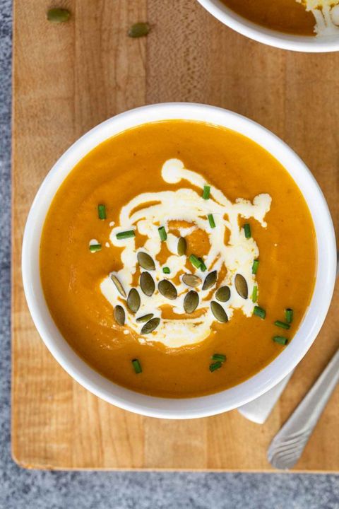 vegetarian soup recipes spicy pumpkin