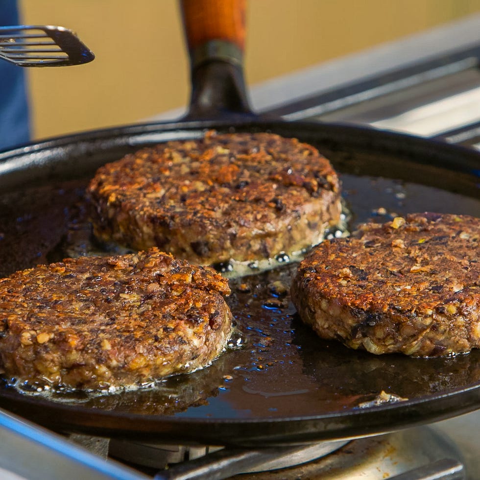 veggie burgers