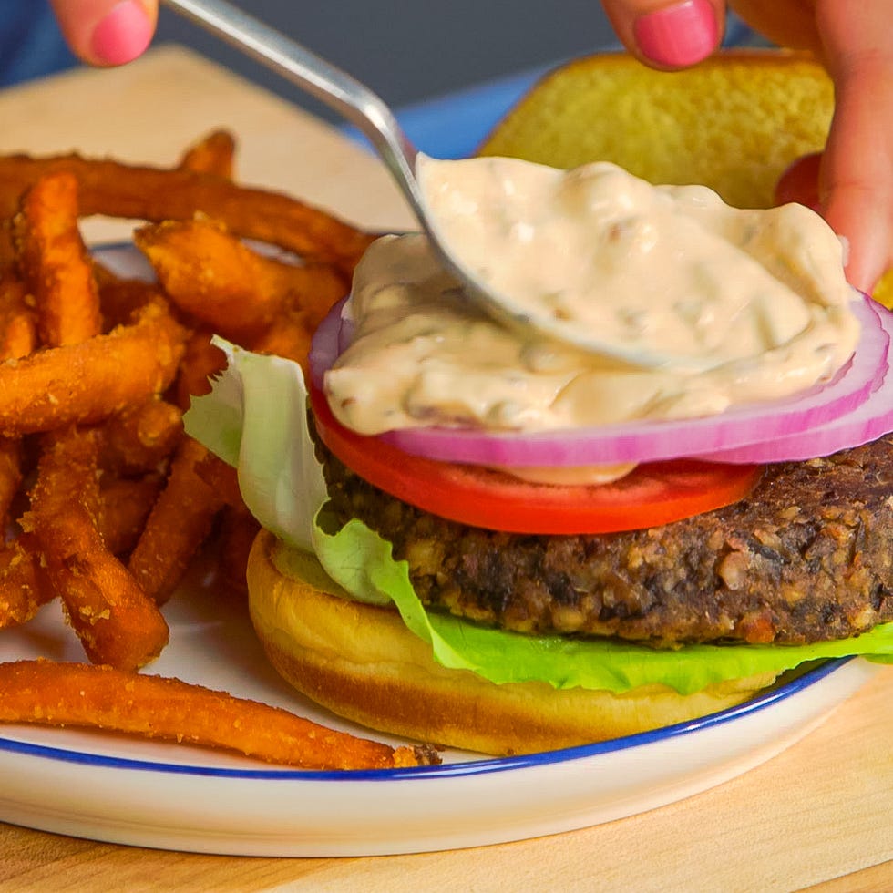 veggie burgers