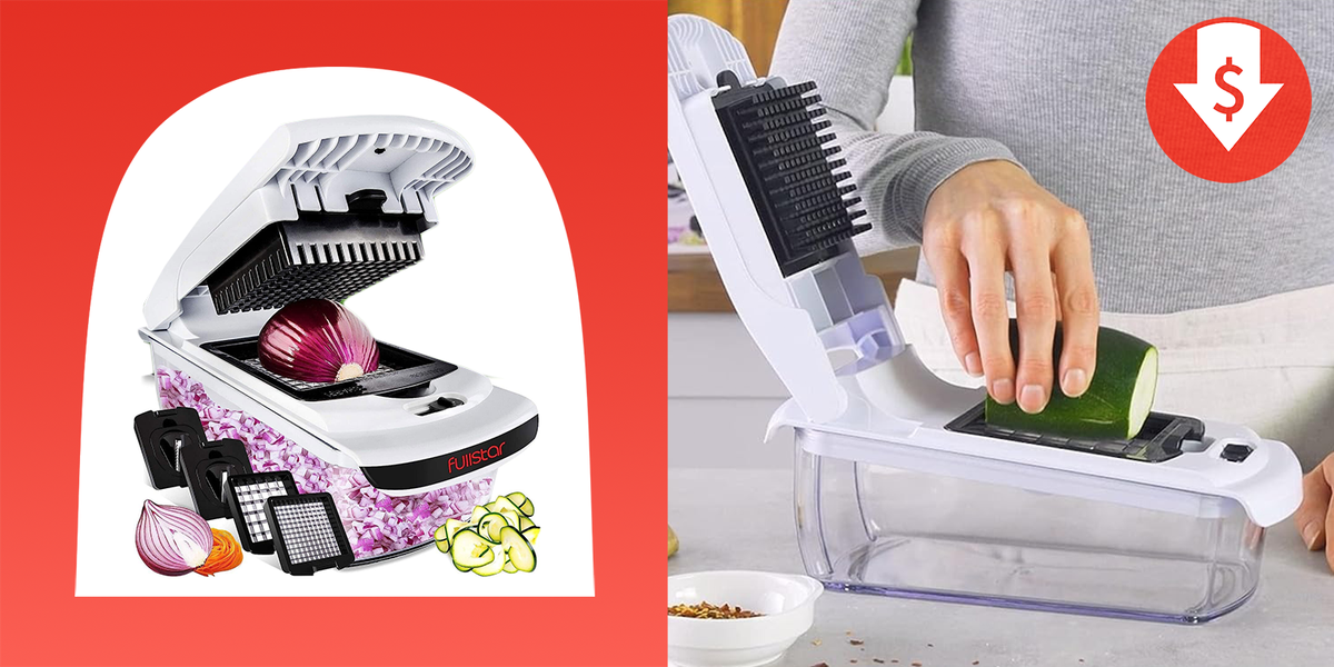 Fullstar Vegetable Chopper: Pro Food Chopper with Spiralizer and