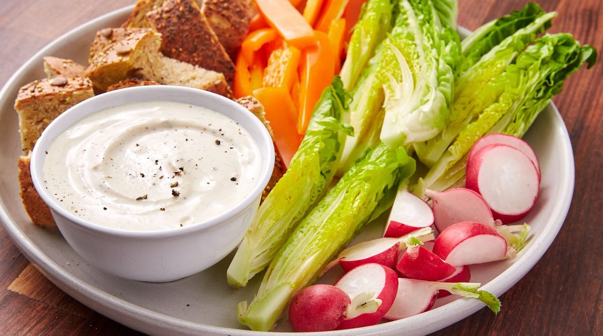Video player poster image preview for This Simple Veggie Dip Is The Best Way To Upgrade That Basic Vegetable Tray