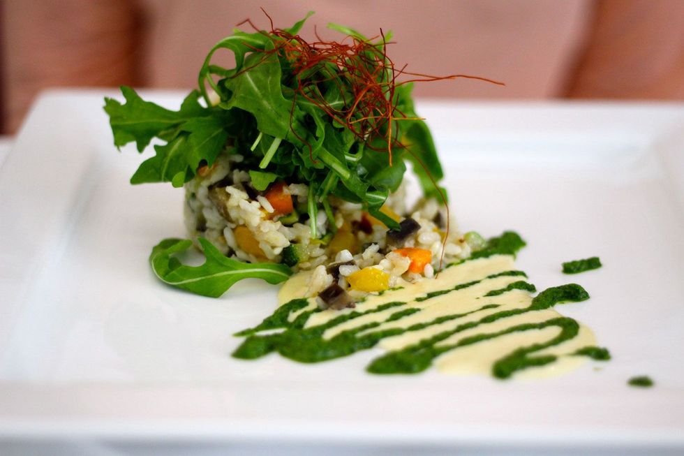 Bij La Mano Verde eet je heerlijke en mooie gepresenteerde vegan gerechten
