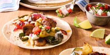 the pioneer woman's veggie fajitas recipe