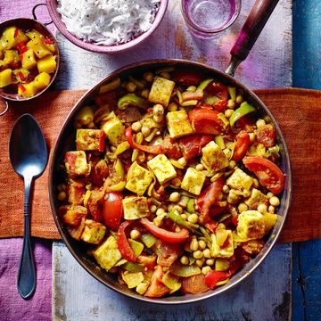 Vegetarian curry recipes - vegetable biryani
