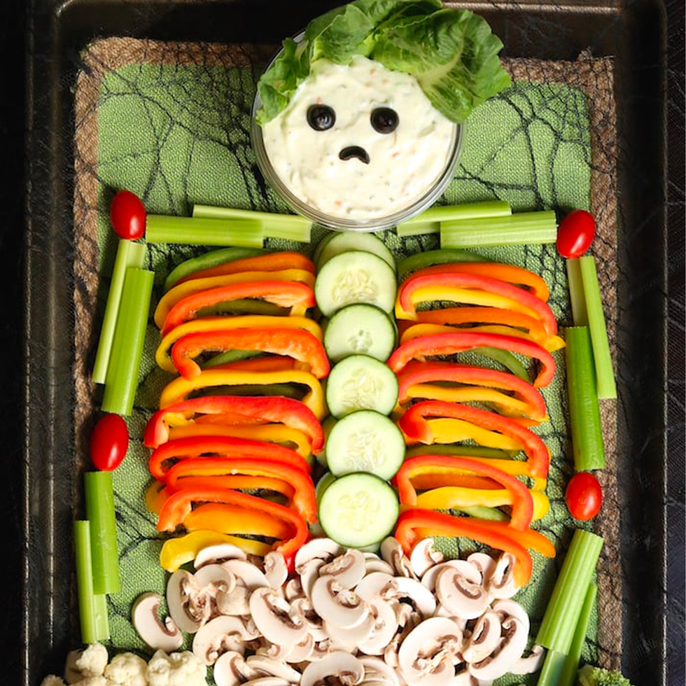 cooking with janica halloween veggie tray