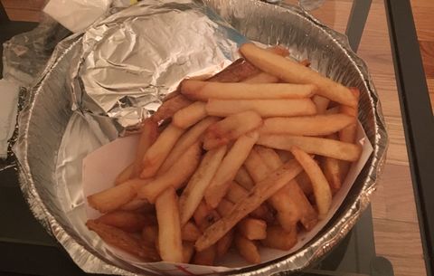 Delicious looking french fries. 