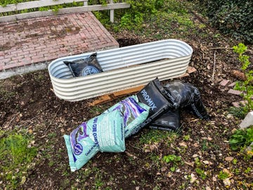 raised plant bed