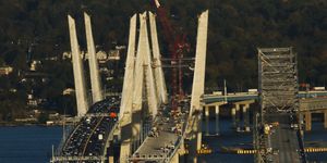 new tappan zee bridge open for heavy traffic in new york
