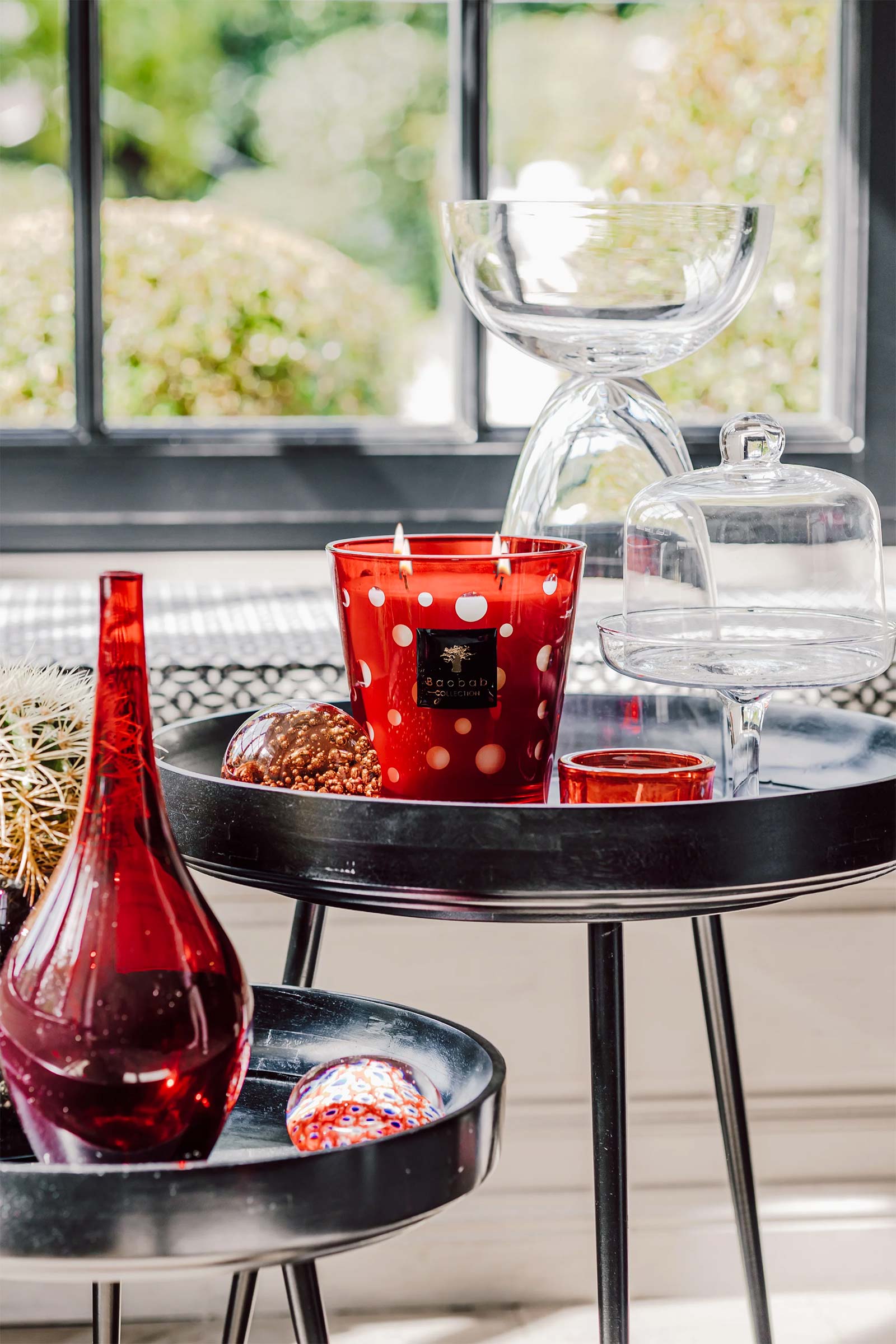 vela aromática red bubbles de bayas, jazmín y sarrapia