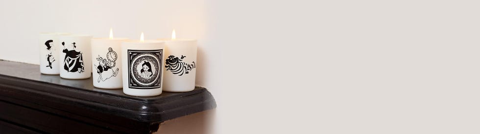 Velas de Alicia en el País de las Maravillas