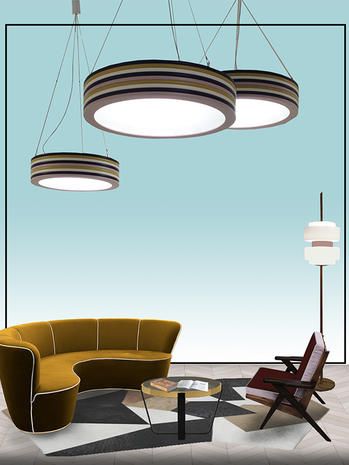 Ceiling, Lighting, Interior design, Ceiling fixture, Light fixture, Furniture, Room, Table, Design, Lamp, 