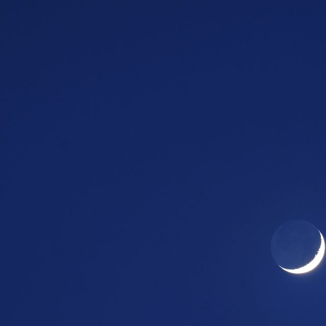 Conjunction of Venus and the Moon