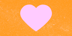 Heart, Orange, Yellow, Pink, Love, Font, Peach, Illustration, 
