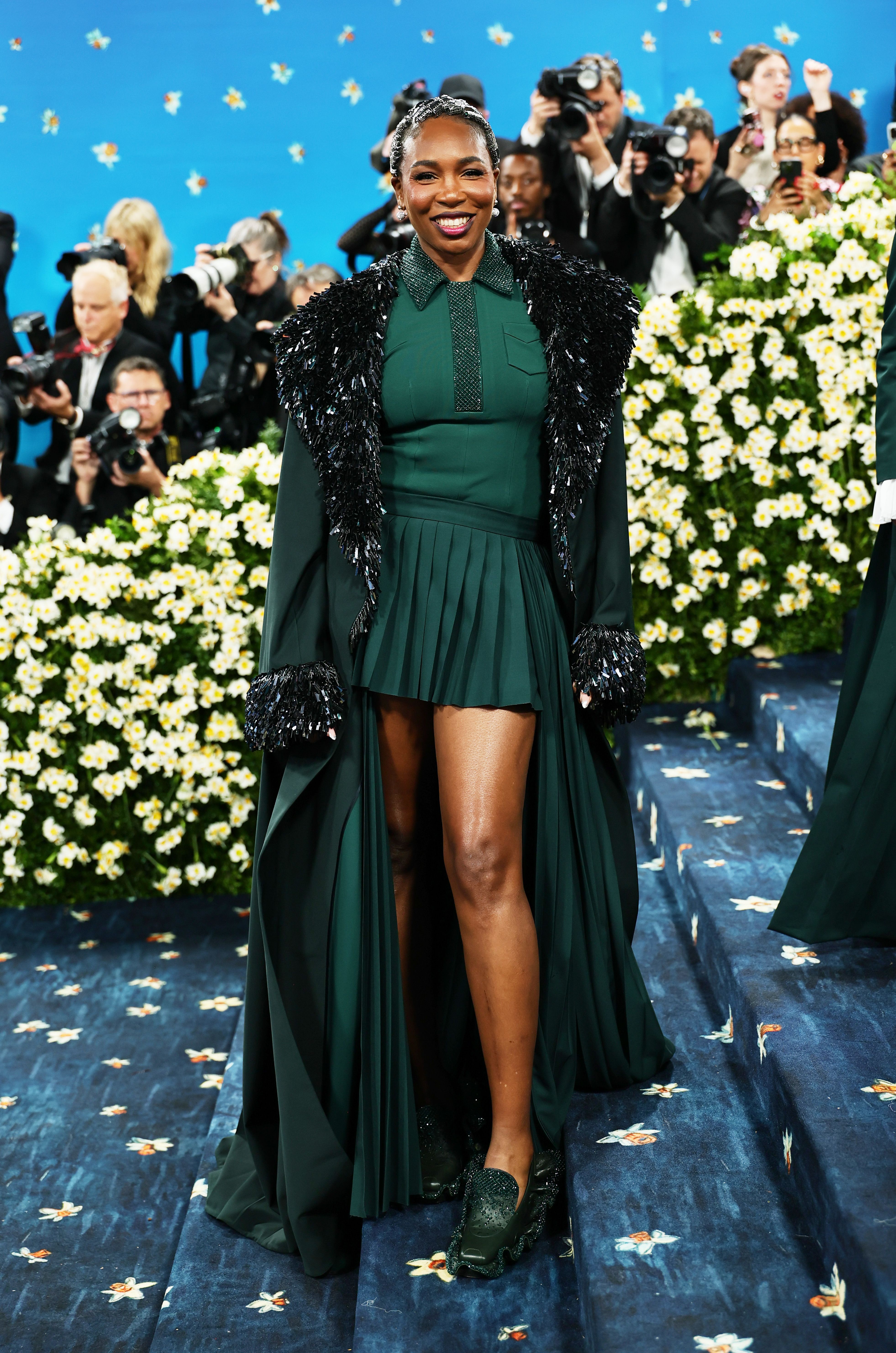 Venus Williams Puts a Sparkly Spin on the Tennis Uniform at the 2025 Met Gala