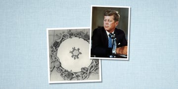 jfk memorial wreath