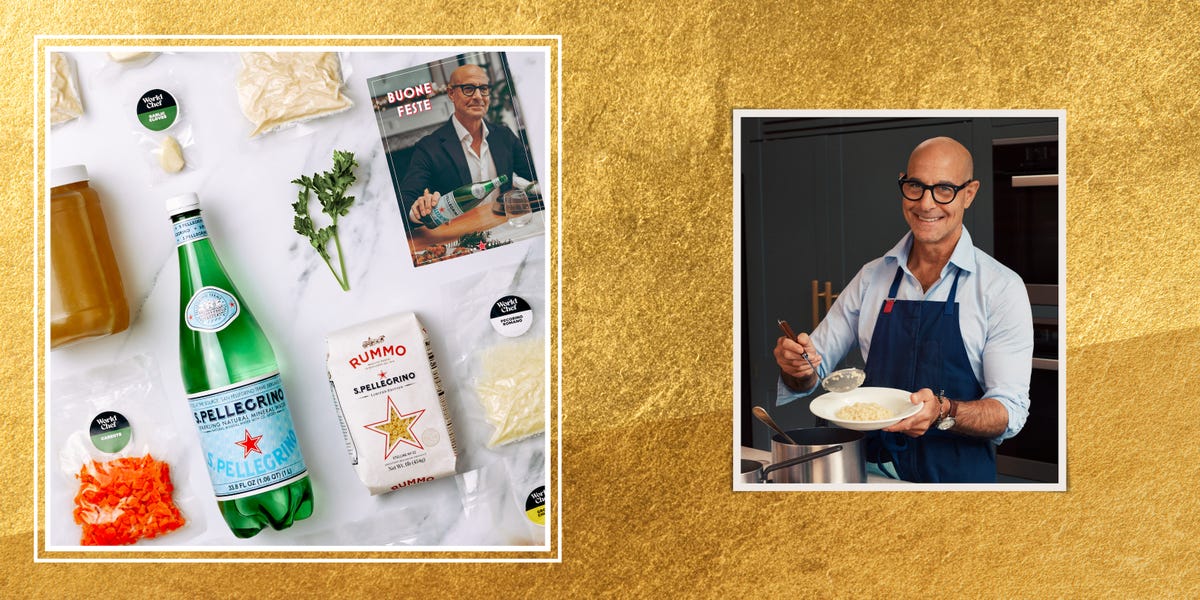 Stanley Tucci and S.Pellegrino Launch Holiday Recipe Kit With World Chef