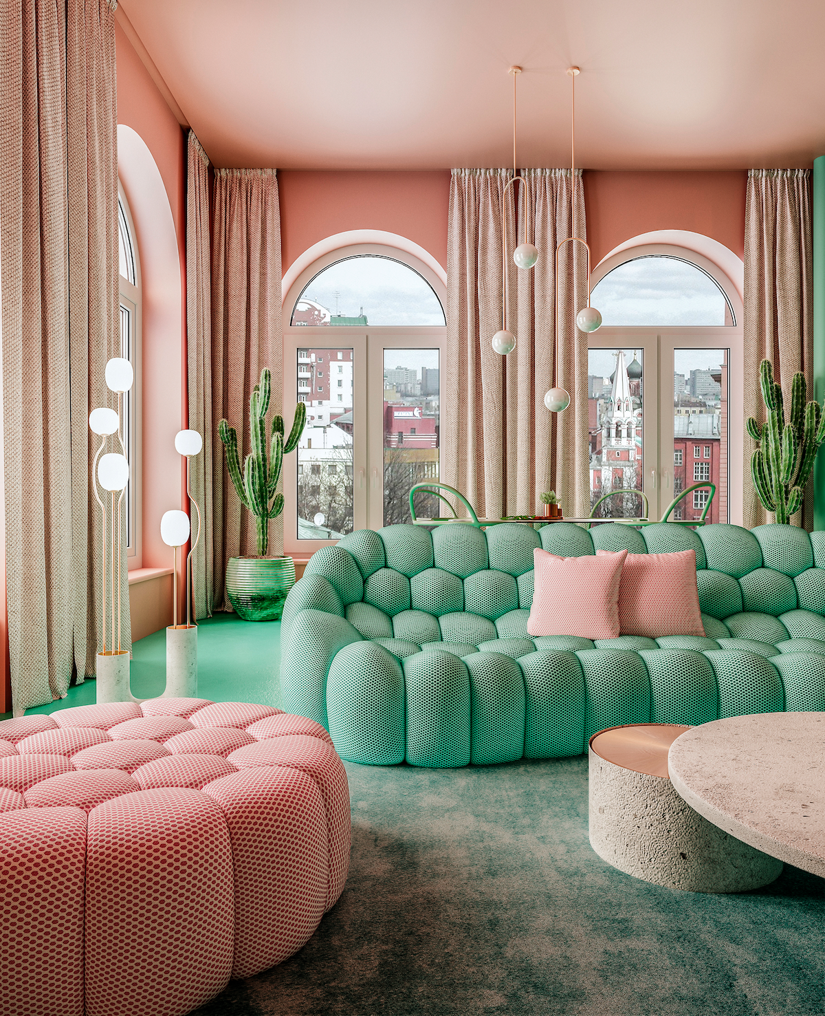 pastel colors for living room