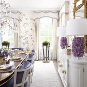 dining room in atlanta, ga   from designer melanie turner and architect yong pak