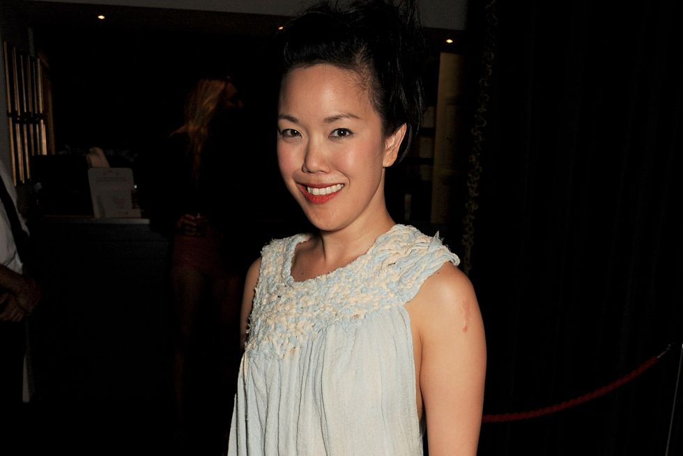 london, england   august 15  cast member vera chok attends an after party following the press night performance of chimerica at grace restaurant on august 15, 2013 in london, england  photo by david m benettgetty images