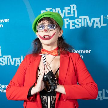 vera drew dressed as the people's joker, denver film festival