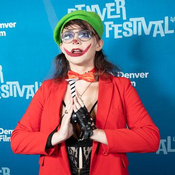 vera drew dressed as the people's joker, denver film festival