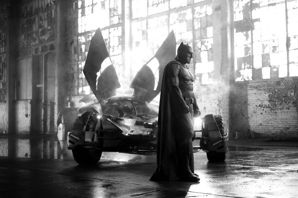 Closer Look at Ben Affleck's Batman in Justice League's Director's Cut