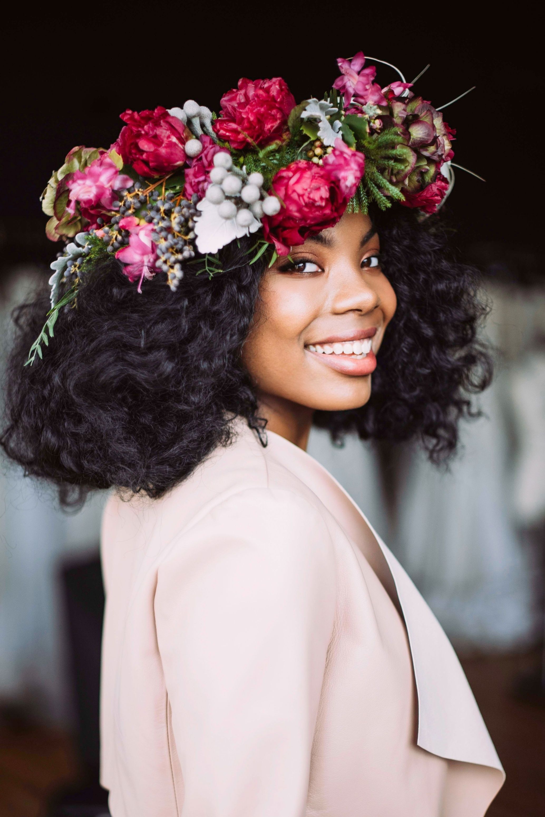 Flower Crown - 30 Inspiring Ideas Worn By Real Brides